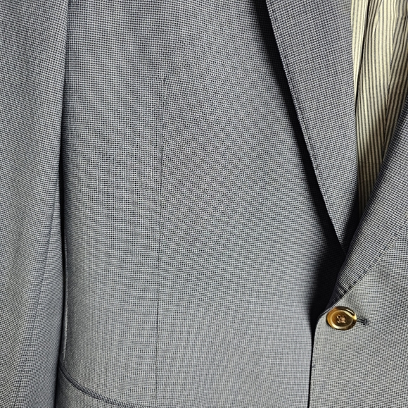 Mens Brooks Brothers 40R Explorer Fitzgerald Fit Blazer - Picture 3 of 11